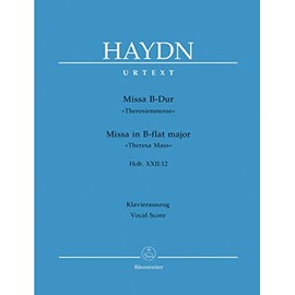 Missa B-Dur Hob 22/12 (Theresienmesse). Klavierauszug