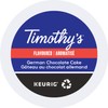 Timothy's German Chocolate Cake Coffee, Single-Serve Keurig K-Cup Pods, Flavored