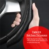 Unbranded 15"Car Steering Wheel Cover Carbon Fiber Anti-Slip For Toyota