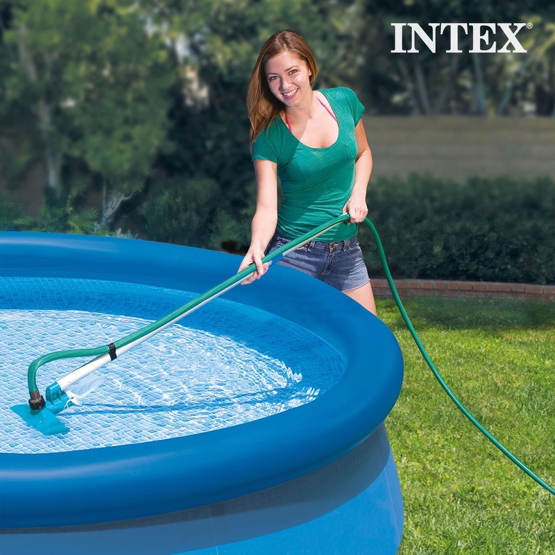 Intex 28002E Cleaning Maintenance Swimming Pool Kit with Vacuum, Surface
