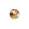 Quickun 3/4" npt Hex Plug Brass Pipe Fitting, Internal Hex