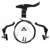 WEERAS BMX Rear Alloy Rim Brake Set, Brake Lever, Brake