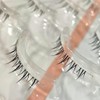 ZX07 False Eyelashes, Natural, 5 Pairs Popular Transparent Axis Soft