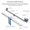 SCULPFUN S6/S6PRO/S9 X-axis Linear Guide Upgrade Kit High Precision Industrial