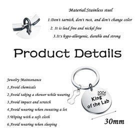 Bone TV Show Inspired Gift King of the Lab Bone Merchandise Bone Fan Gift, Stainless Steel