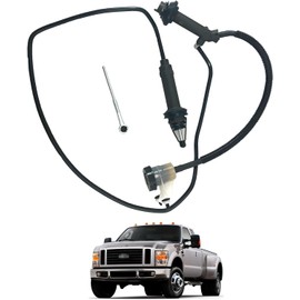 Tiny Force Clutch Master Slave Cylinder Assembly Kit Compatible With 1999-2007 Ford F-250 F-350 F-450 F-550 Super Duty Diesel Replace CC649021 136.65620