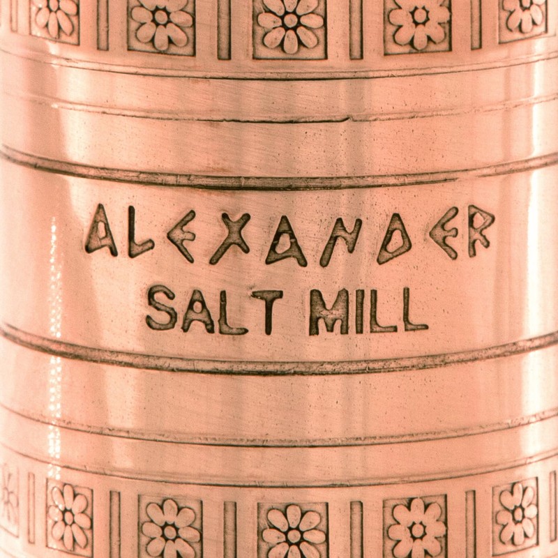 Alexander Home The Original Greek Salt Mill 9 Inch Tall