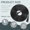 LAZZPPO 4 Pcs 4 Pin RGB Extension Cable RGB Wire