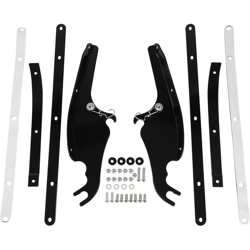 TCMT Windscreen Windshield Mount Bracket Kits Fits For Harley Softail