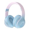 Bluetooth Headphone Heavy Bass Noise Cancelling Foldable Gradient Color Wireless