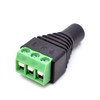 Kework 3.5mm 3 Pole Female Jack to 3-Screw Green Terminal