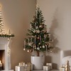 COMONS - Adornos de Navidad transparentes para árbol de Navidad