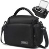 Cwatcun Single Shoulder Crossbody Compact Camera Bag Case Compatible for