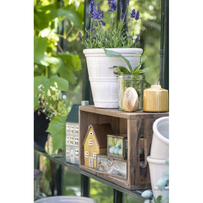 IB Laursen House f/tea light Nyhavn brown roof o/chimney -