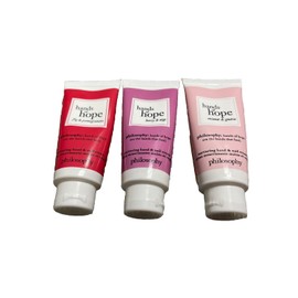 Philosophy New 3 Philosophy Hands of Hope Hand & Nail Cream 1oz Travel Sz (3 Scents)