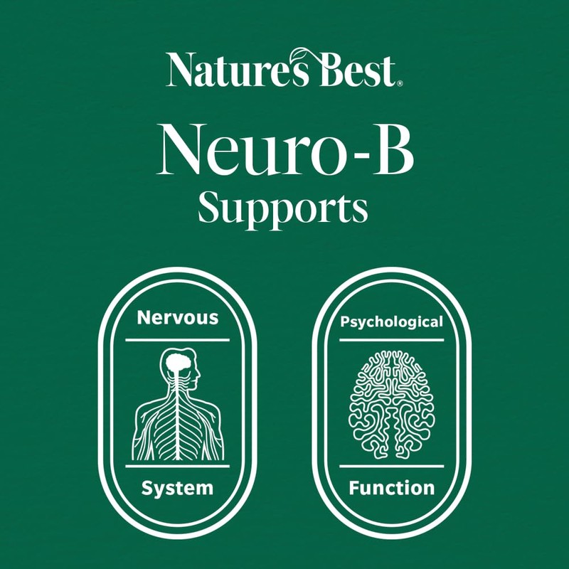 Nature's Best Neuro-B, Vitamin B Complex 1-a-Day - UK Made