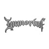 Immortal Metal Pin # 1 Logo Badge Button, metallic