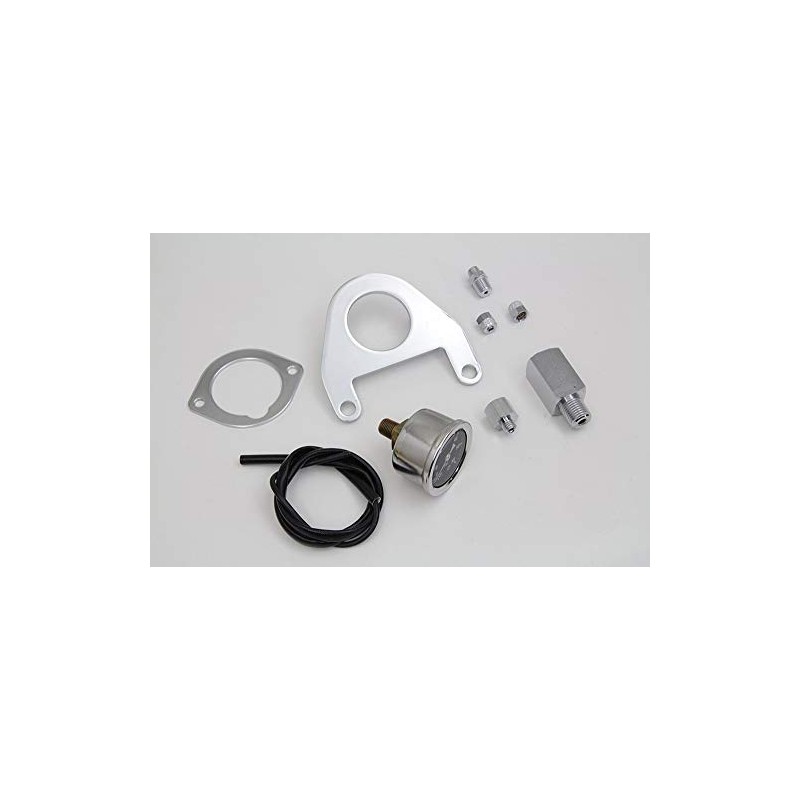 V-Factor Twin Cam Oil Pressure Gauge Kit for Harley-Davidson Twin
