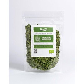 Bioura Organic Ceylon Dried Moringa Leaves Tea 25g, Rich Aroma, Unique Flavour, Taste, Quality, Bio Organic Goodness