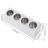 SNKOURIN Stainless Steel Utensil Holder,Cylinder Flatware Silverware Utensil Holder Organizer
