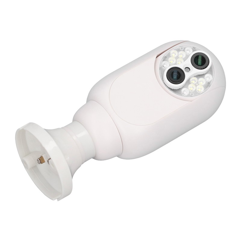 Home Security Camera 1080P Dual Lens 15X Magnification E27 Colorful