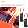 (2PCS) Tractor Seat Safety Switch Bypass Plug Compatible with Kioti/Bobcat