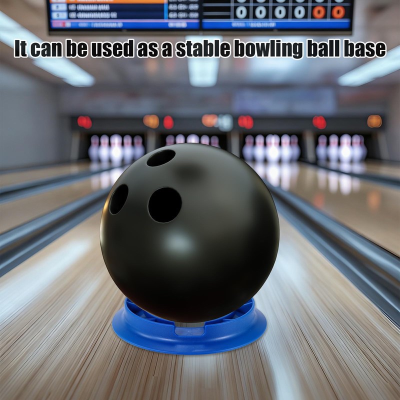 Sinbana Bowling Balls Sanding Pad Holder, Plastic Universal Bowling Display
