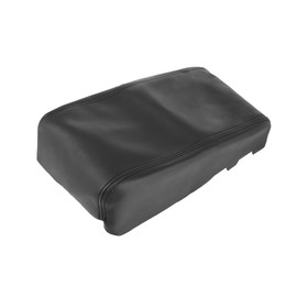 Hihaha Car Center Console Lid Armrest Seat Box Cover Protector Replacement Microfiber Leather for Dodge Charger 2008-2010 Armrest Lid Not Included Black Durable Material