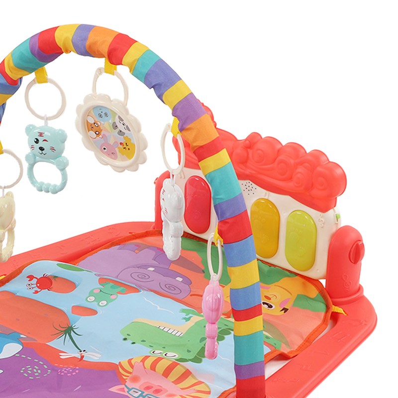 Baby Gym Piano Mat Lullabies Lights Detachable Early Educational Baby