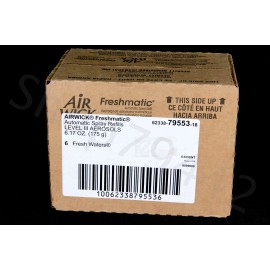 Air Wick NEW Air Wick Freshmatic Ultra FRESH WATERS Fragrance Refills Unopened Case of 6