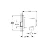 GROHE 28405000 Movario Wall Union