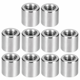 10pcs Coupling High Nut M6xφ10xH10mm Coupling Nut Spacer Round Joint Nut Round Connector Nut 304 Stainless Steel