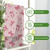 PIUFAM Pink Bow Kitchen Towels, Bow Hand Towels for Bathroom,