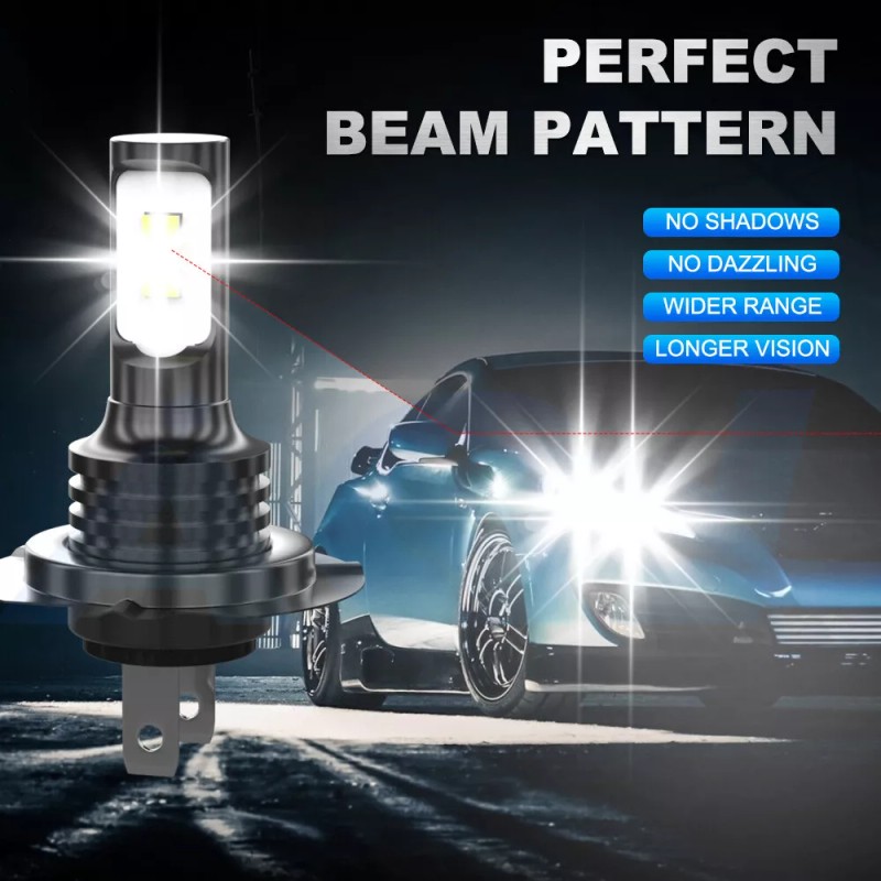 AQJ For Honda CBR1000RR CBR600RR 2003-2016 - 2pcs H7 LED