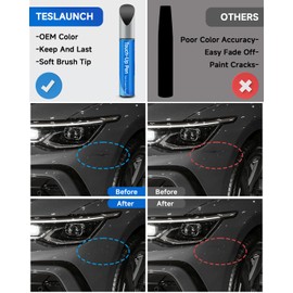 RSACET LA9W/1K Carbon Steel Pearl Touch Up Paint Compatible with Volkswagen Exact Match Touch Up Paint Car Scratch Repair