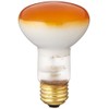 Bulbrite 50R20A 50-Watt Incandescent R20 Reflector Light Bulb, Amber