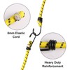 Basic Bungee Strap 12 Bungee Cords with Hooks, Elastic Straps