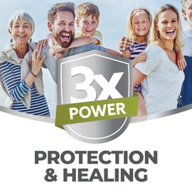 terrasil Wound Care 3X Healing Ointment, Infection Protection for Bed Sores, Pressure Sores, Skin Ulcers, Wounds, Burns, Blisters, First Aid (1.7oz)