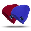 Bluetooth Beanie Hat Rechargeable Beanie Hat with Built In Mic