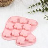 EPYHREHM 12 Cavity Mushroom Silicone Chocolate Molds For Chocolate Candy