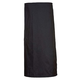 Portwest Unisex Waist Apron, Black, One Size