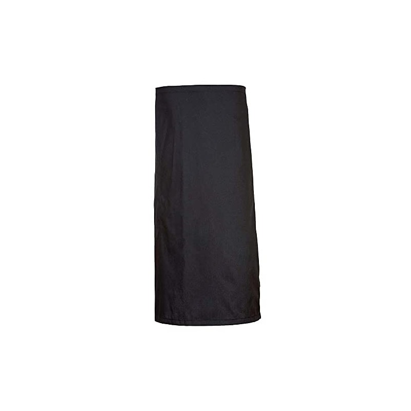 Portwest Unisex Waist Apron, Black, One Size
