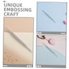 BIUDECO 4pcs Stainless Steel Cuticle Pusher Nail Cleanup Tool with
