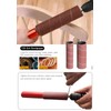 Handheld Rubber Sanding Drum, 1.5 Drill Sanding Mandrel Spindle Sander