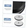 SHINEOFI 2Pcs Stainless Steel Shower Door Handle Circular Glass Door