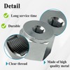 Ebrmeiwo 05265 Thread Clean Adapter for Household Outdoor Faucets, Clean