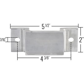 HD Ramps EZ Deck Step Aluminum Ladder Mounting Brackets