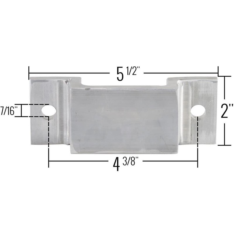 HD Ramps EZ Deck Step Aluminum Ladder Mounting Brackets