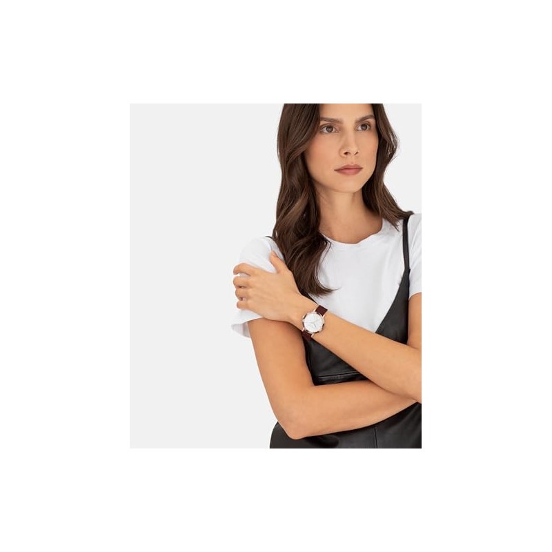 Liebeskind Women's Analogue Quartz Watch, brown, Strap.