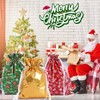 43 * 58cm Large Size Xmas Drawstring Present Wrapping Bag,